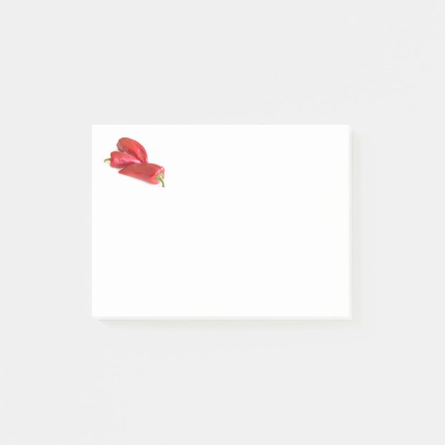 Red Pepper Post-it Klebezettel (Vorderseite)