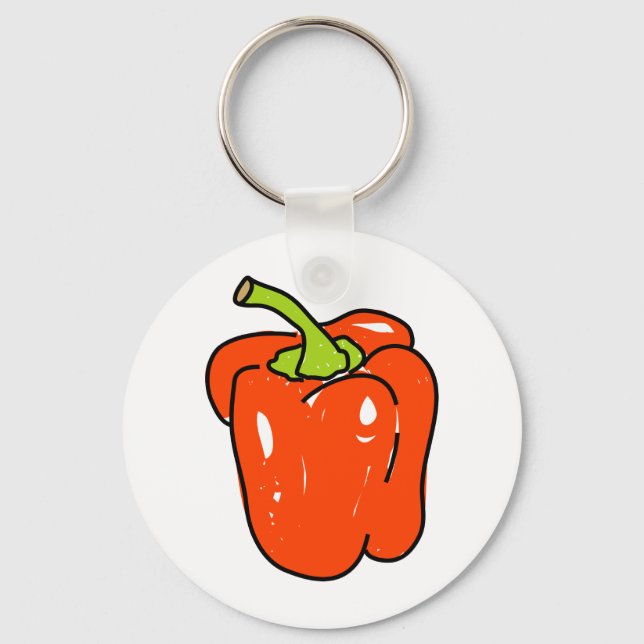 Red Pepper Schlüsselanhänger (Vorderseite)