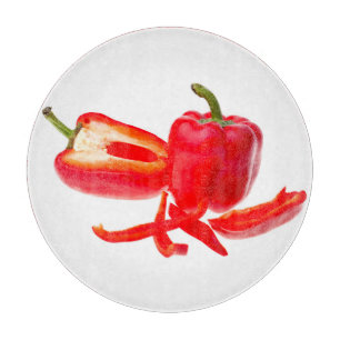Red Pepper Schneidebrett