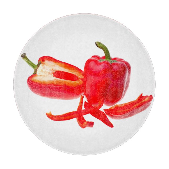 Red Pepper Schneidebrett (Vorderseite)