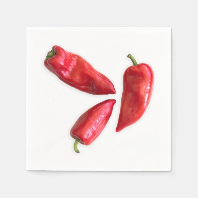 Red Pepper Serviette (Vorderseite)