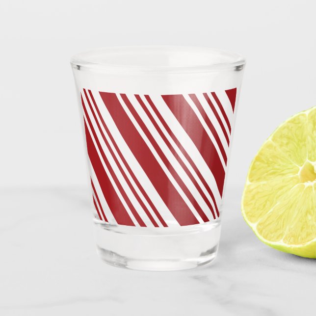 Red Peppermint Schnapsglas (Vorderseite)