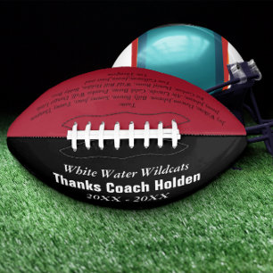 Red Personalisiert Coaches Name Teammitglieder Jah Football