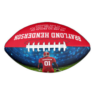Red Personalisiert Player Football