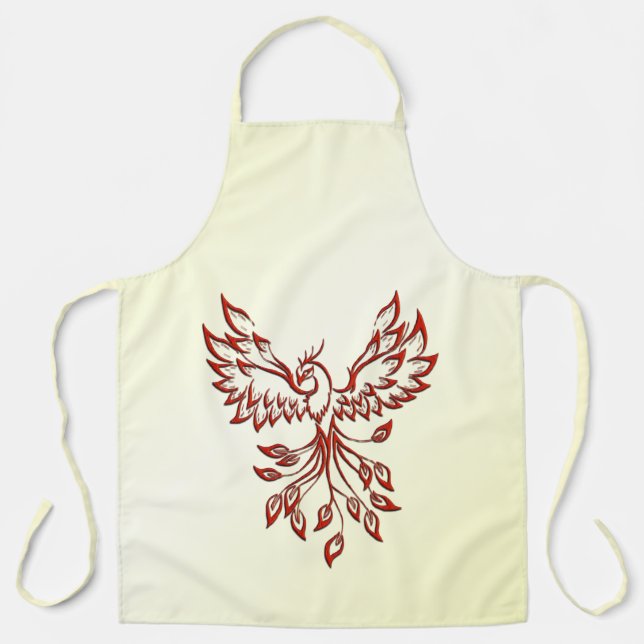 Red Phoenix Erhöhungen Schürze (Vorderseite)