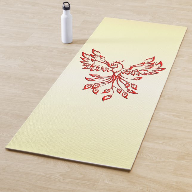 Red Phoenix Erhöhungen Yogamatte (Beispiel)