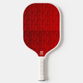 Red Pickleball Paddle