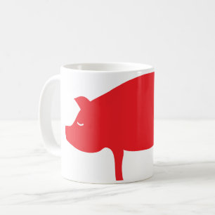 Red Pig Tasse