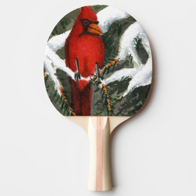 "Red" Ping Pong Paddle Tischtennis Schläger (Vorderseite)