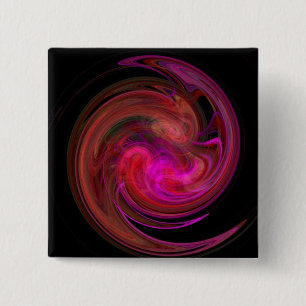 RED PINK FUCHSIA LIGHT VORTEX BUTTON