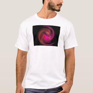 RED PINK FUCHSIA LIGHT VORTEX T-Shirt