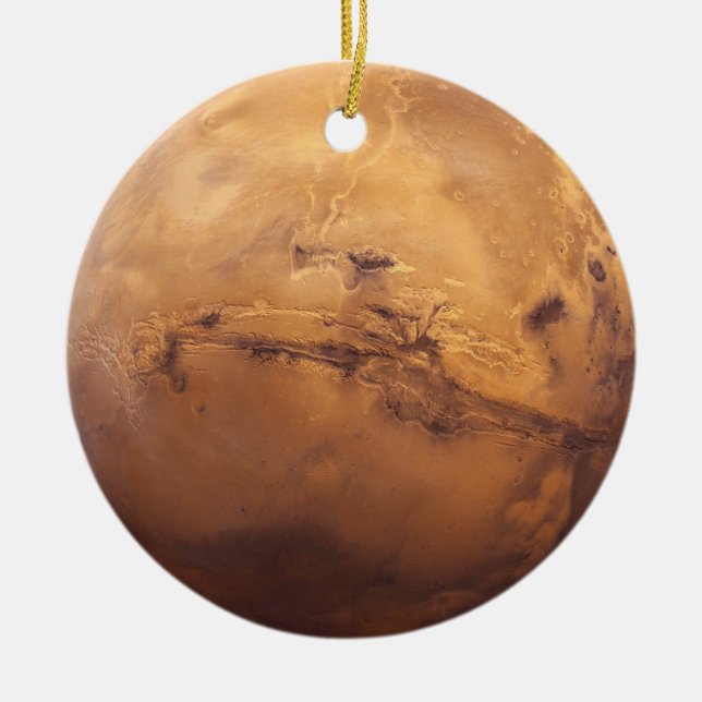 Red Planet Mars Keramikornament (Vorne)