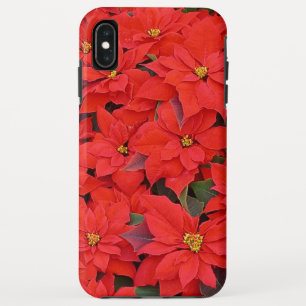 Red Poinsettias I Christmas Holiday Floral Foto Case-Mate iPhone Hülle