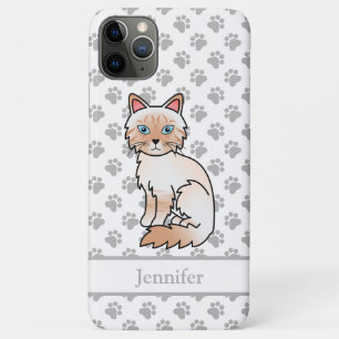Red Point Tabby Birman / Ragdoll Niedlich Cat & Na Case-Mate iPhone Hülle