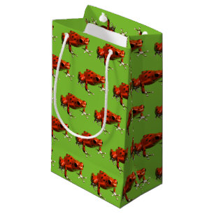 Red Poison Dart Frog Kleine Geschenktüte