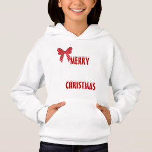 Red Polka Dot Frohe Weihnachten Hoodie
