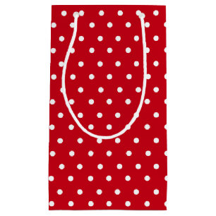 Red Polka Dot Kleine Geschenktüte