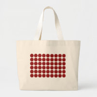 Red Polka Dots on White