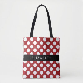 Red Polka Dots, Polka Dot Pattern, Ihr Name