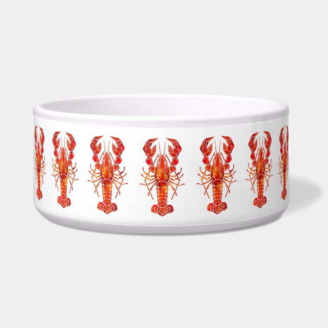 Red polygonal lobster napf (Vorderseite)