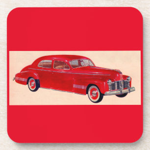 Red Pontiac Torpedo Getränkeuntersetzer