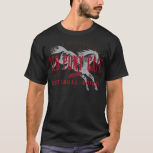 Red Pony Cafe und Continual Golfgolf T-Shirt