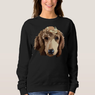 Red Poodle Sweatshirt