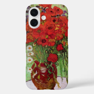 Red Poppies and Daisies von Vincent van Gogh iPhone 16 Hülle