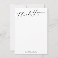 Red Poppies Gold Confetti Vielen Dank Script Card