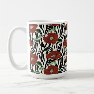 Red Poppies Kaffeetasse