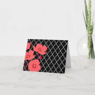 Red Poppies...notecard Karte
