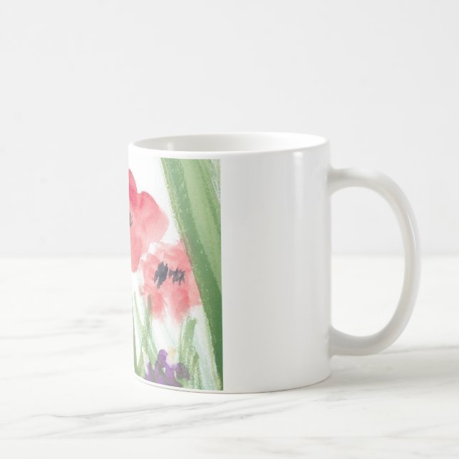 Red Poppies Tasse (Rechts)