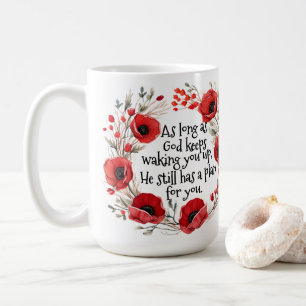 Red Poppies Tasse
