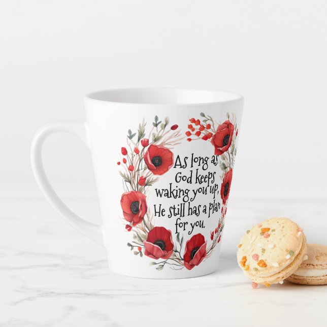 Red Poppies Tasse (Beispiel)