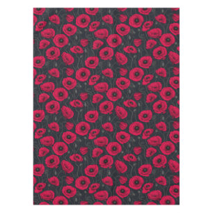Red Poppies Tischdecke