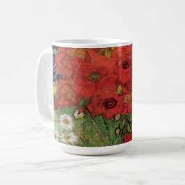Red Poppies und Daisies von Vincent Van Gogh Kaffeetasse