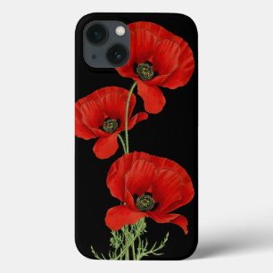 Red Poppies Vintage Botanical Case-Mate iPhone Hülle