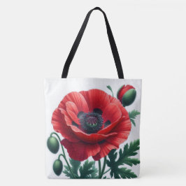Red Poppy Floral
