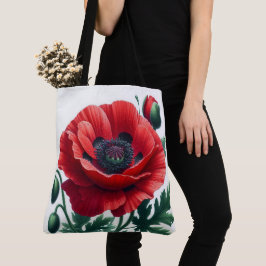 Red Poppy Floral