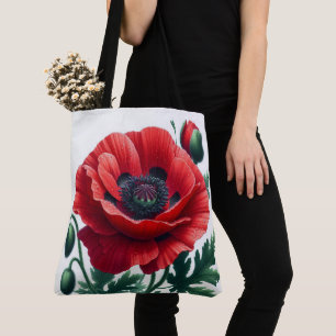 Red Poppy Floral