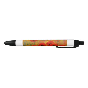 Red Poppy Pen Kugelschreiber