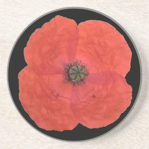 Red Poppy Untersetzer