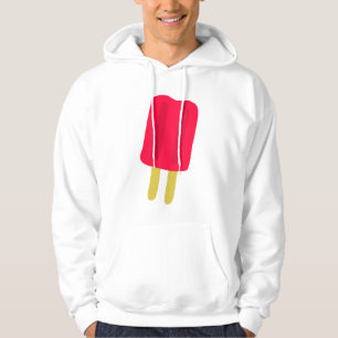 Red Popsicle Mens Hoodie