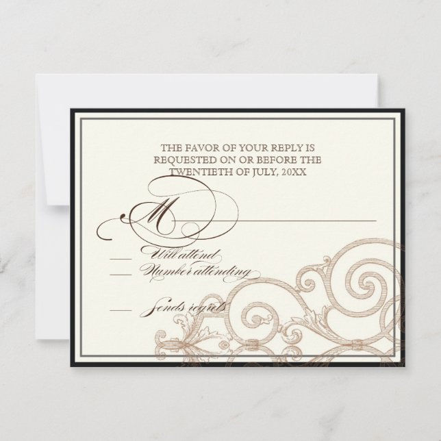 Red Protea Hummingbirds - UAWG Response Card RSVP Karte (Vorderseite)