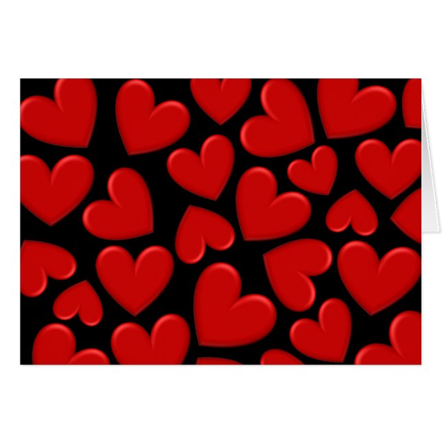 Red Puffy Hearts (Vorderseite (Horizontal))