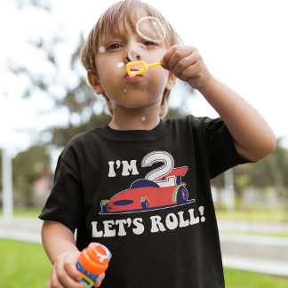 Red Racecar 2. Geburtstag Junge T - Shirt