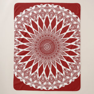 Red Raspberry Tristyns Mandala Sherpadecke