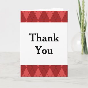 Red Raute Danke, Card Dankeskarte