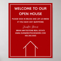 Red Real Anwesen Company Custom Open House