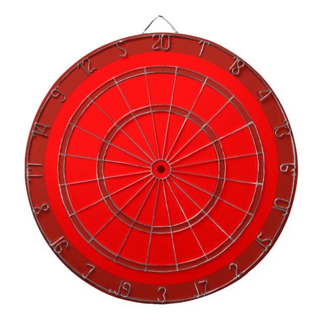 Red-Regulation-Dart-Board Dartscheibe (vorne)